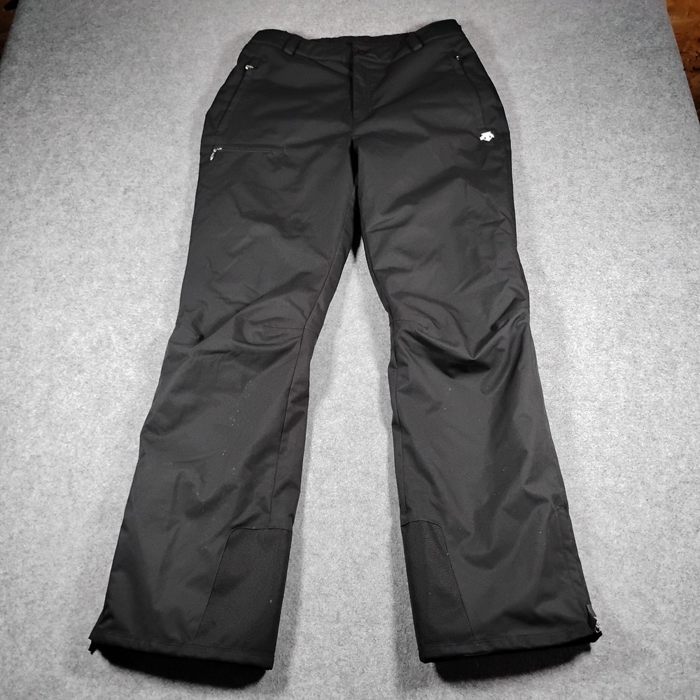 Descente Womens Black Insulated Ski Snowboard Pants Size 12 XL CA06108